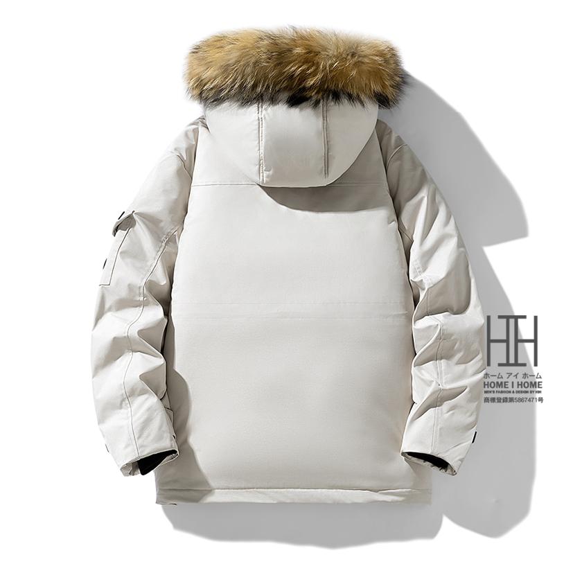 ダウンジャケット メンズ カモフラージュ 赤 アウター 暖かい ダウン ファー付き 撥水加工 防風 厚手 防寒 保温 大きいサイズ ミリタリー ゆったり アウトドア | ホームアイホーム | 06