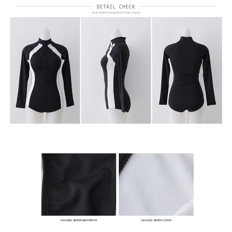 ラッシュガード レディース 水陸両用 長袖 水着 体型カバー水着 ショートパンツ セットアップ | ホームアイホーム | 03