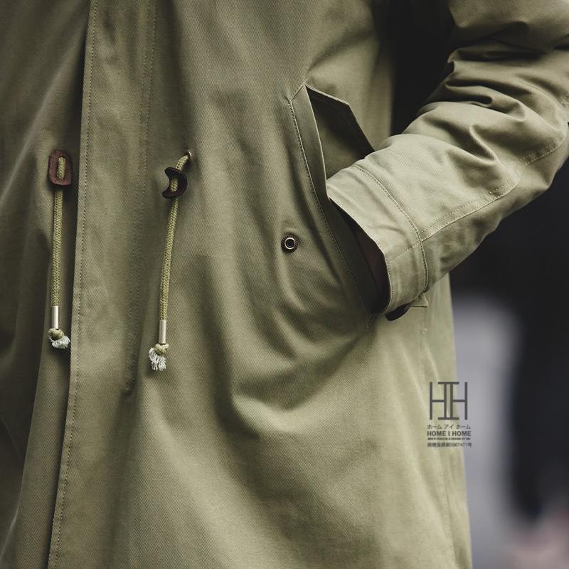 モッズコート メンズ パーカー M51コート フィールドジャケット ミリタリー フード 防寒着 厚手 裏ボア 防風 M-51  裏起毛 ボアコート 大きいサイズ あったか | ホームアイホーム | 15