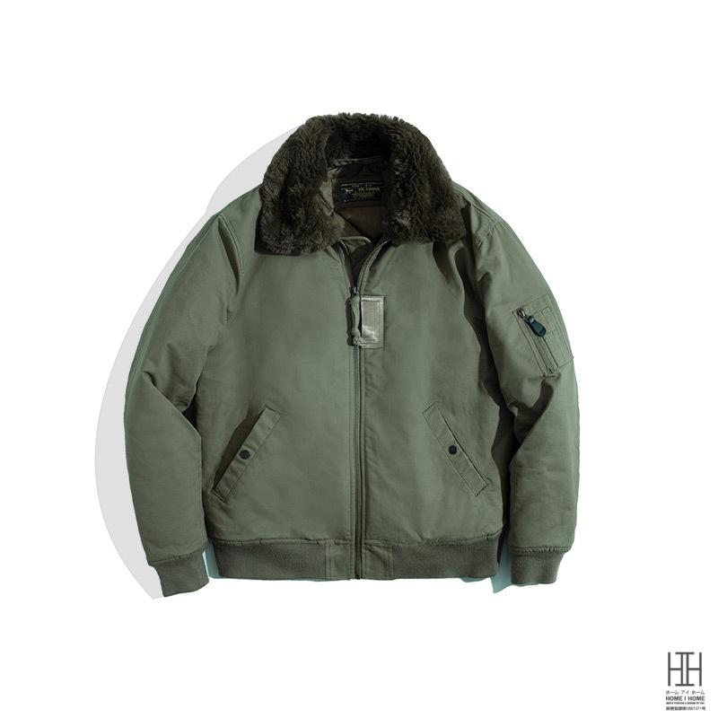 ミリタリージャケット メンズ 中綿コート B-15 ファー フライトジャケット ボンバージャケット 中綿ジャケット 防寒 オーバーサイズ ビッグサイズ 大きいサイズ | ホームアイホーム | 21