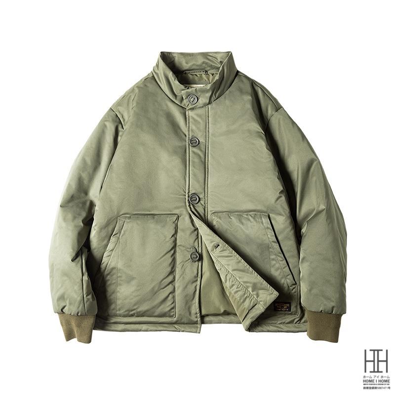 中綿コート ミリタリージャケット メンズ 中綿入り フライトジャケット ボンバージャケット ブルゾン ジャンパー アウター 防寒 オーバーサイズ 大きいサイズ | ホームアイホーム | 18