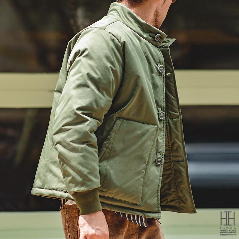 中綿コート ミリタリージャケット メンズ 中綿入り フライトジャケット ボンバージャケット ブルゾン ジャンパー アウター 防寒 オーバーサイズ 大きいサイズ | ホームアイホーム | 20