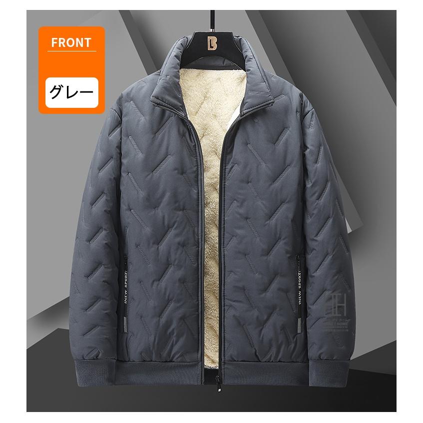 裏ボア ボアジャケット ジャンパー メンズ 中綿ジャケット 防寒着 撥水 防風 あったか 大きいサイズ バイク アウトドア 釣り キャンプ 裏起毛 保温 アウター | ホームアイホーム | 07