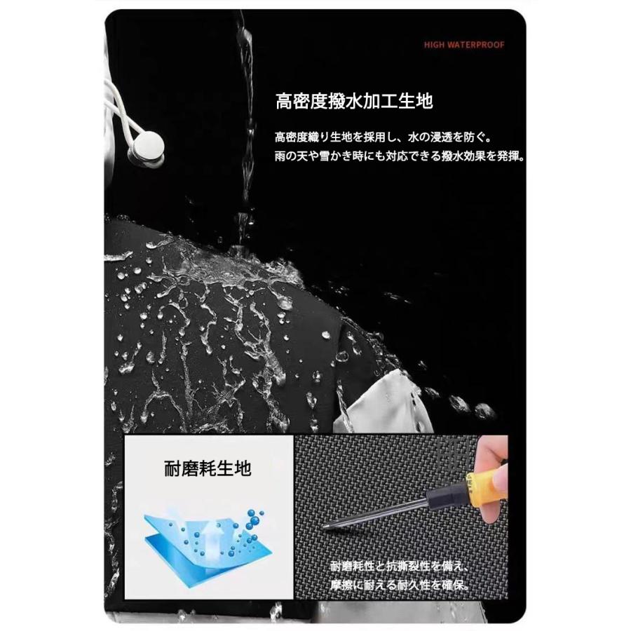 中綿ジャケット メンズ フード付き 脱着式フード グラフェンコーティング 蓄熱 保温 防寒 撥水 厚手 メンズアウター あったか 中綿入りブルゾン 冬 赤 おしゃれ | ホームアイホーム | 12