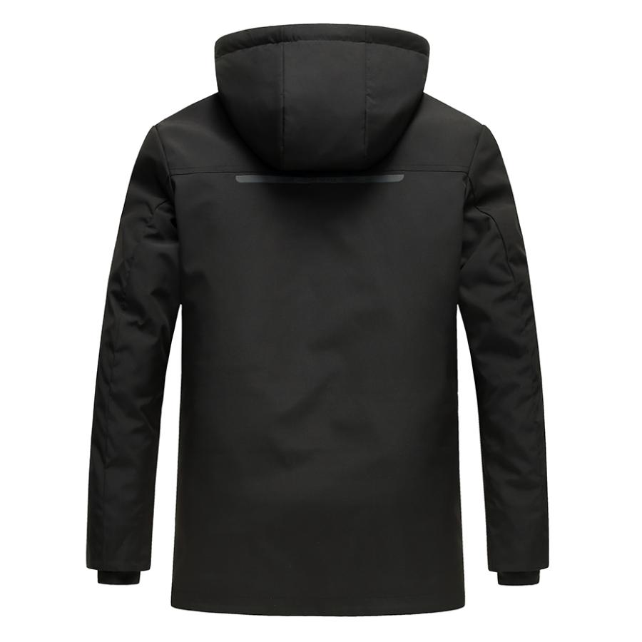 脱着式フード ライナー付き中綿コート３WAY 中綿入り シームレス風通しシャットダウン ビジネスコート エコダウン メンズ スマートなデザイン | ホームアイホーム | 10