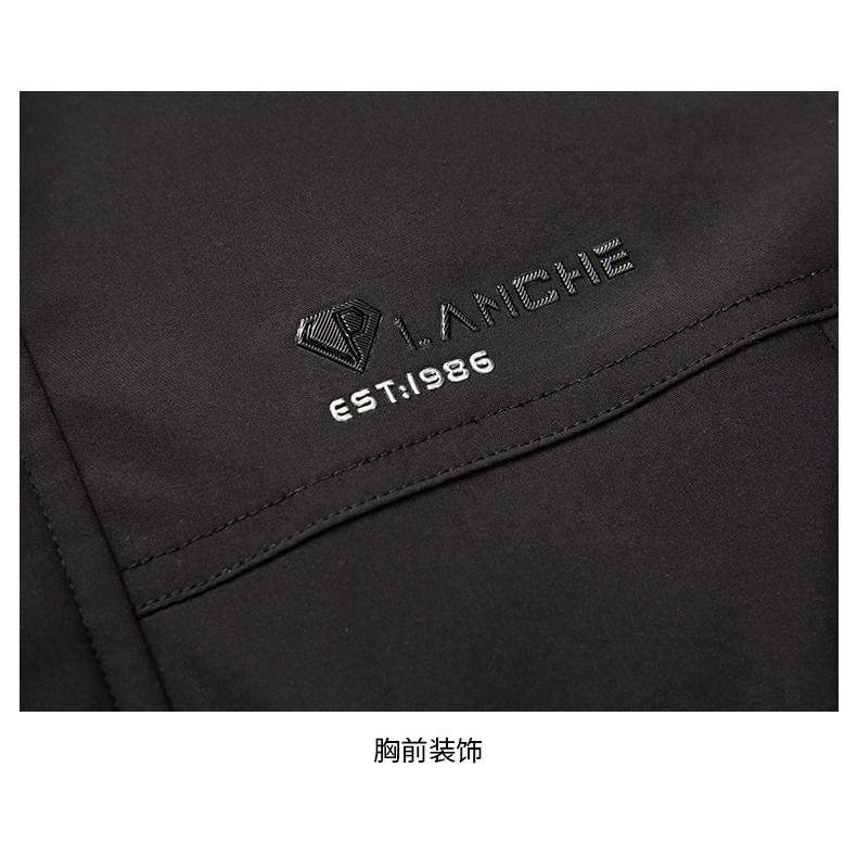 脱着式フード ライナー付き中綿コート３WAY 中綿入り シームレス風通しシャットダウン ビジネスコート エコダウン メンズ スマートなデザイン | ホームアイホーム | 13