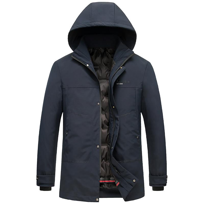 脱着式フード ライナー付き中綿コート３WAY 中綿入り シームレス風通しシャットダウン ビジネスコート エコダウン メンズ スマートなデザイン | ホームアイホーム | 03