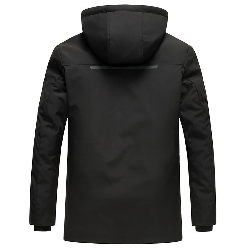 脱着式フード ライナー付き中綿コート３WAY 中綿入り シームレス風通しシャットダウン ビジネスコート エコダウン メンズ スマートなデザイン | ホームアイホーム | 04