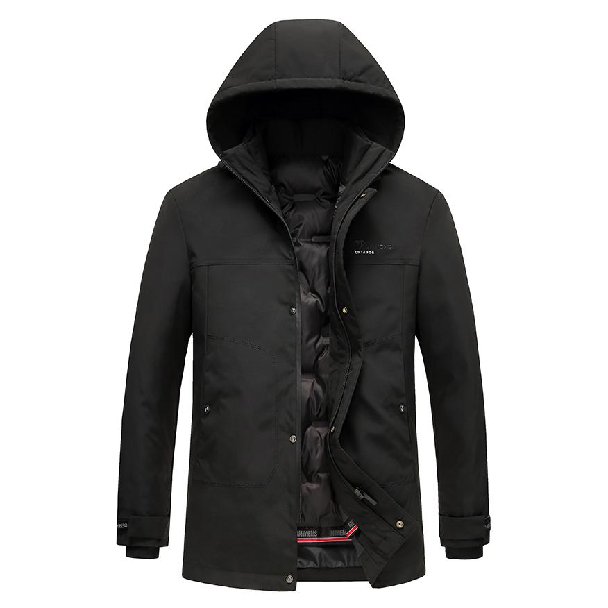 脱着式フード ライナー付き中綿コート３WAY 中綿入り シームレス風通しシャットダウン ビジネスコート エコダウン メンズ スマートなデザイン | ホームアイホーム | 06