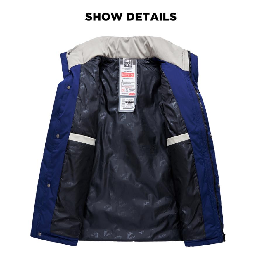 中綿ジャケット メンズ ボリューム 中綿コート おしゃれ ショート丈 あたたか ダウン アウター 防寒 保温 秋冬 | ホームアイホーム | 05