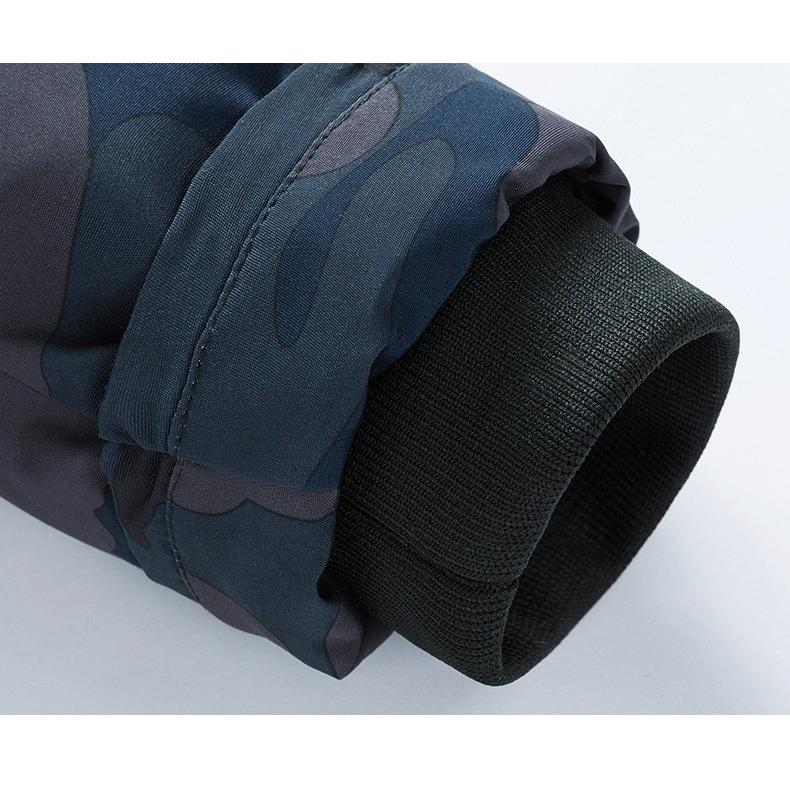 中綿コート ミリタリージャケット 迷彩柄 メンズ 裏起毛 保温 ミリタリー系 オシャレ アウトドア フード | ホームアイホーム | 12