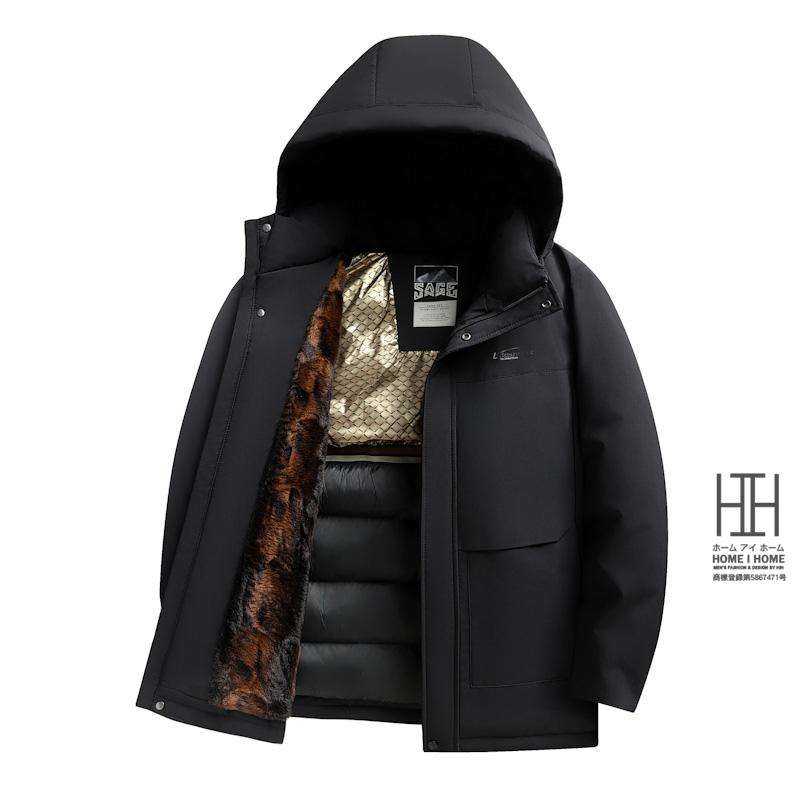 中綿ジャケット メンズ フード付き 中綿入り 三層構造 防風 防寒 保温 蓄熱 中綿コート メンズアウター ブルゾン 秋 冬物 冬服 大きいサイズ あったか おしゃれ | ホームアイホーム | 17