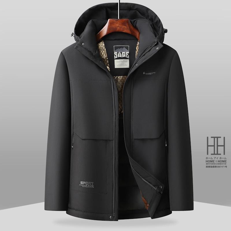 中綿ジャケット メンズ フード付き 中綿入り 三層構造 防風 防寒 保温 蓄熱 中綿コート メンズアウター ブルゾン 秋 冬物 冬服 大きいサイズ あったか おしゃれ | ホームアイホーム | 04