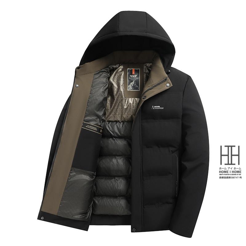 中綿ジャケット メンズ アウター 冬服 防寒 軽量 脱着式フード ダウンジャケット ブルゾン メンズファッション 服 暖かい あったか 保温 20代 30代 40代 50代 | ホームアイホーム | 17