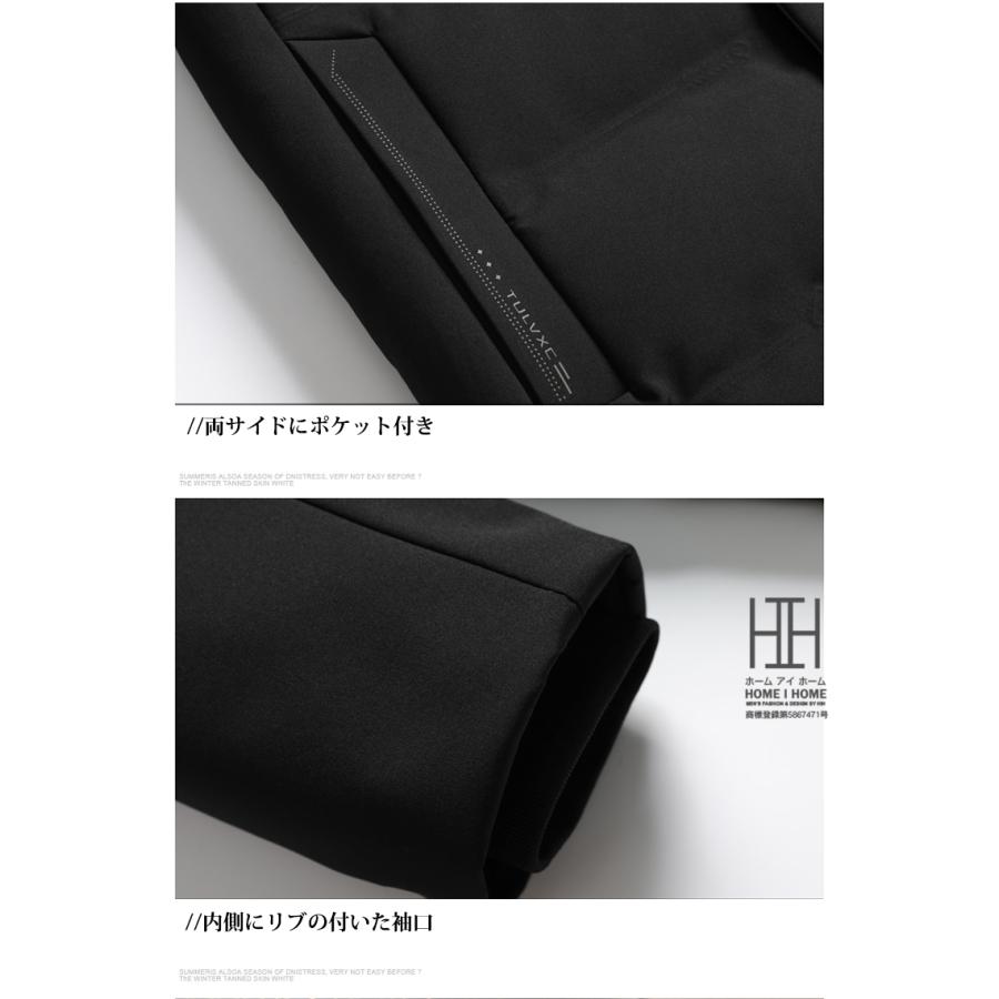 中綿ジャケット メンズ アウター 冬服 防寒 軽量 脱着式フード ダウンジャケット ブルゾン メンズファッション 服 暖かい あったか 保温 20代 30代 40代 50代 | ホームアイホーム | 11