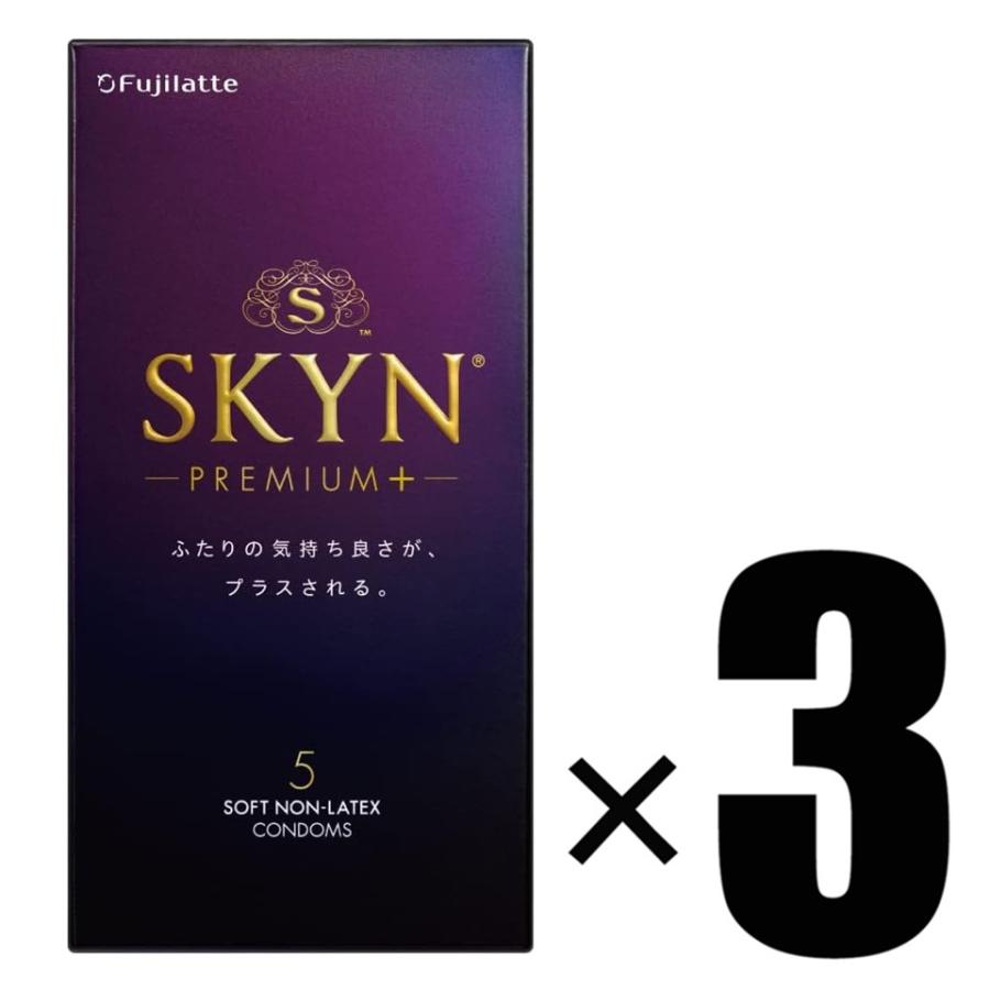 不二ラテックス 3個 SKYN Premium＋ スキン プレミアムプラス
