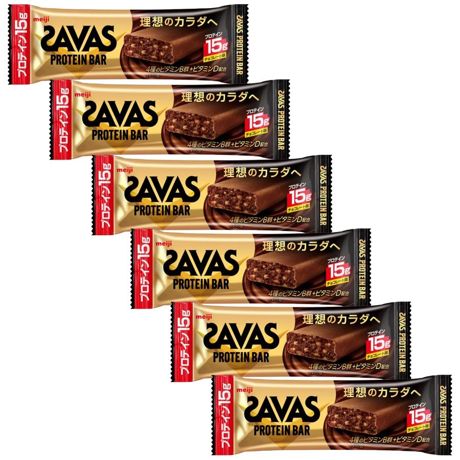 明治 ザバス SAVAS ショップ プロテインバー チョコレート味