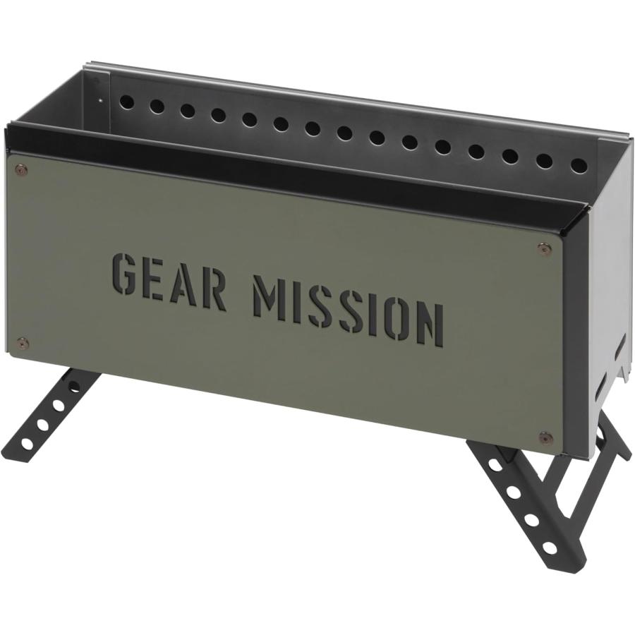TOYOTOMI トヨトミ 二次燃焼焚火台 GEAR MISSION BF-GM1 オリーブ 日本