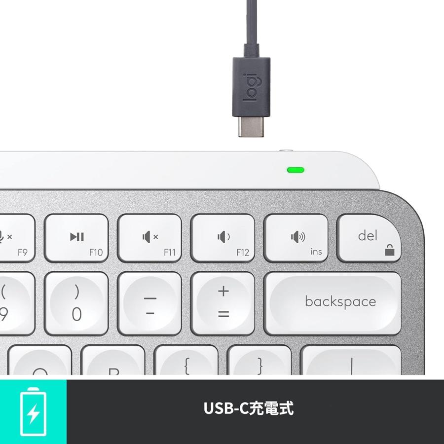 ロジテック Logitech MX KEYS mini KX700PG US配列 ワイヤレス