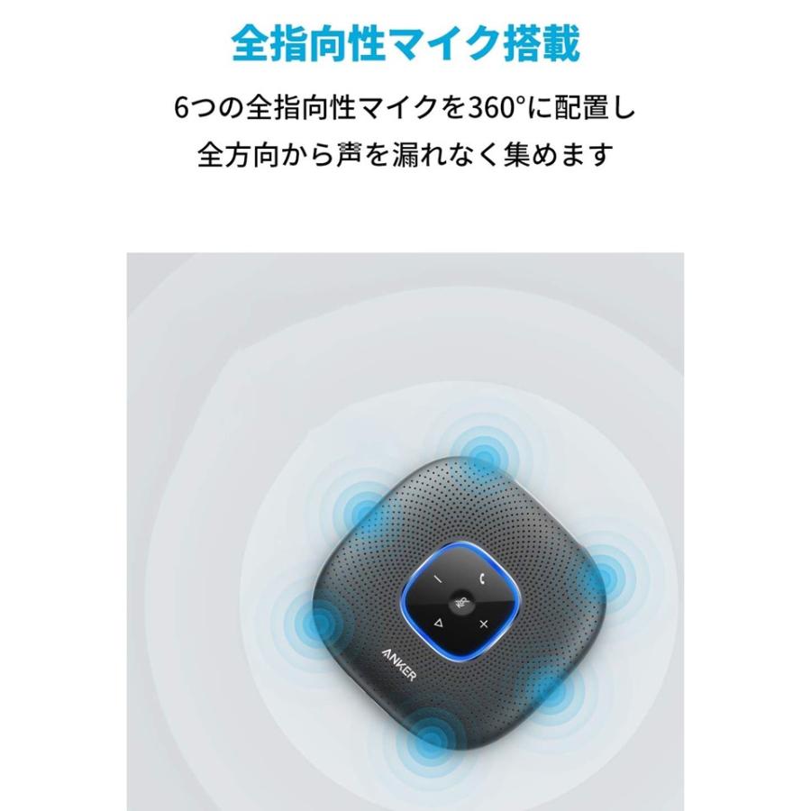 Anker アンカー PowerConf Bluetoothスピーカー A3301011