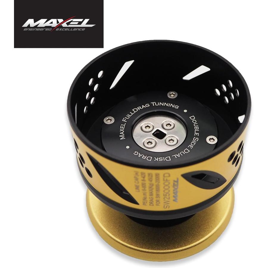 MAXEL マクセル CUSTOM SPOOL SW25000FD カスタムスプール Gold