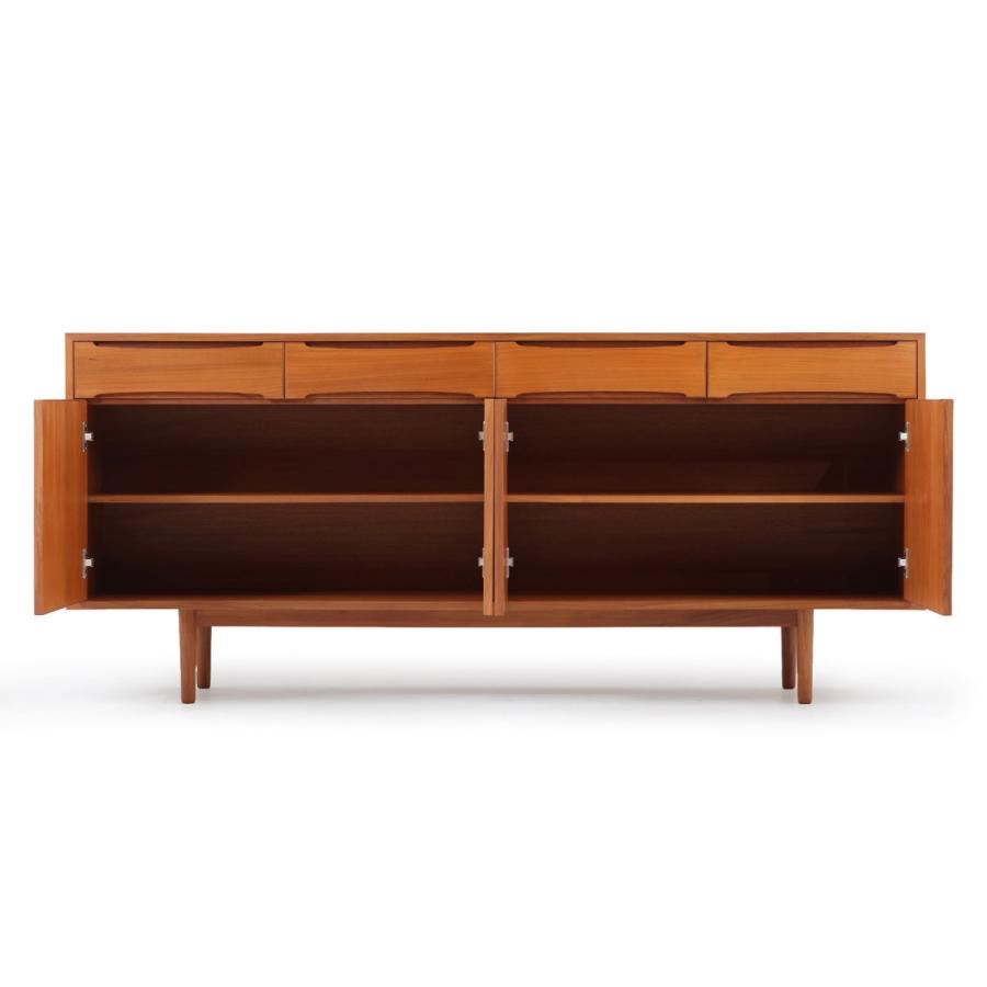 Leaf-handle リビングワイドキャビネット□サイドボード