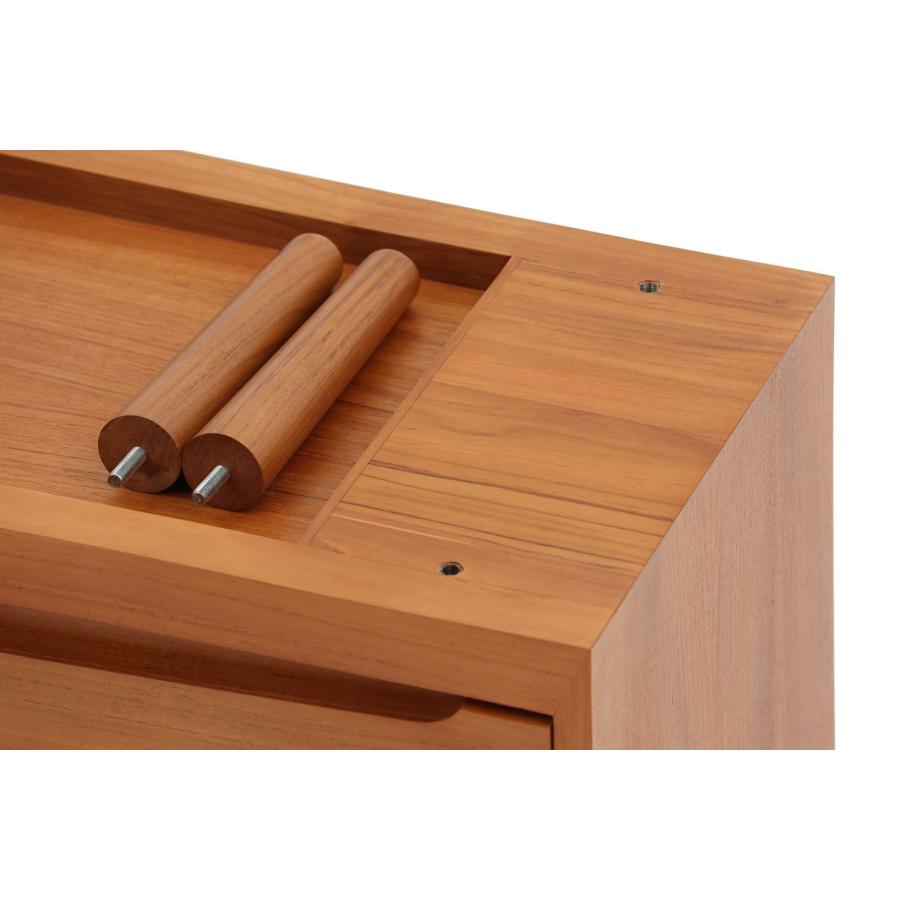 Leaf-handle ミディアムチェスト□チェスト タンス 収納 北欧家具