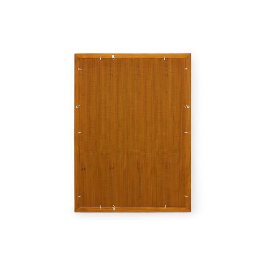 再入荷時期未定】チーク無垢材天然木のポスターフレーム 50x70cm□天然