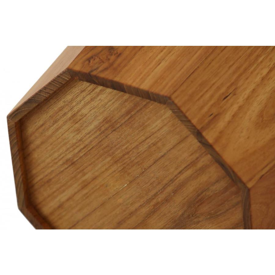 Chloros チーク無垢材を使用した八角形のダストボックス ゴミ箱 01xcf Chloros クロロス 通販 Yahoo ショッピング