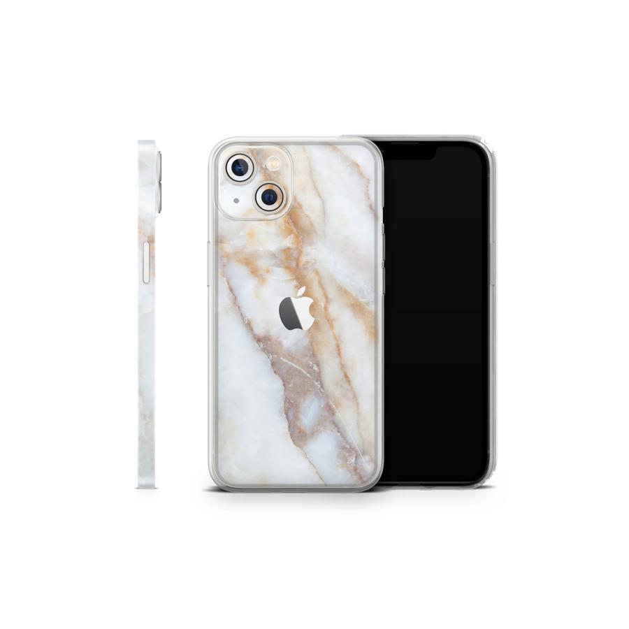 Uniqfindユニークファインド　iPhone 14　スキンシール/保護シール　Vanilla Marble■iPhone アイフォン スマートフ■