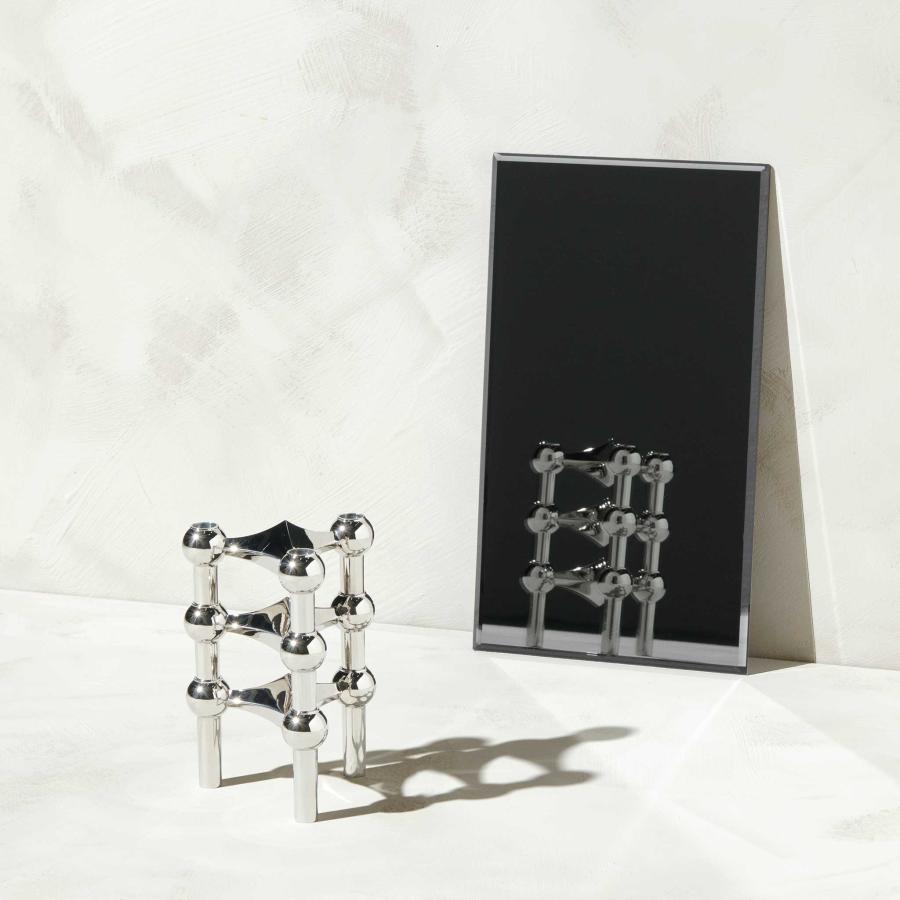 Stoff Nagel ストッフ ナゲル キャンドルホルダー クローム 3個セット
