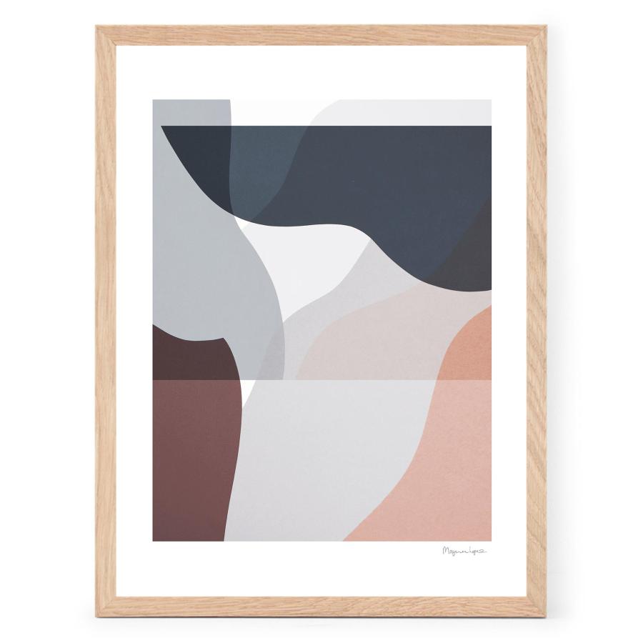 The Poster Club アートポスター 30×40cm The Poster Club アートポスター 30×40cm Soft Lines 02 ポスター