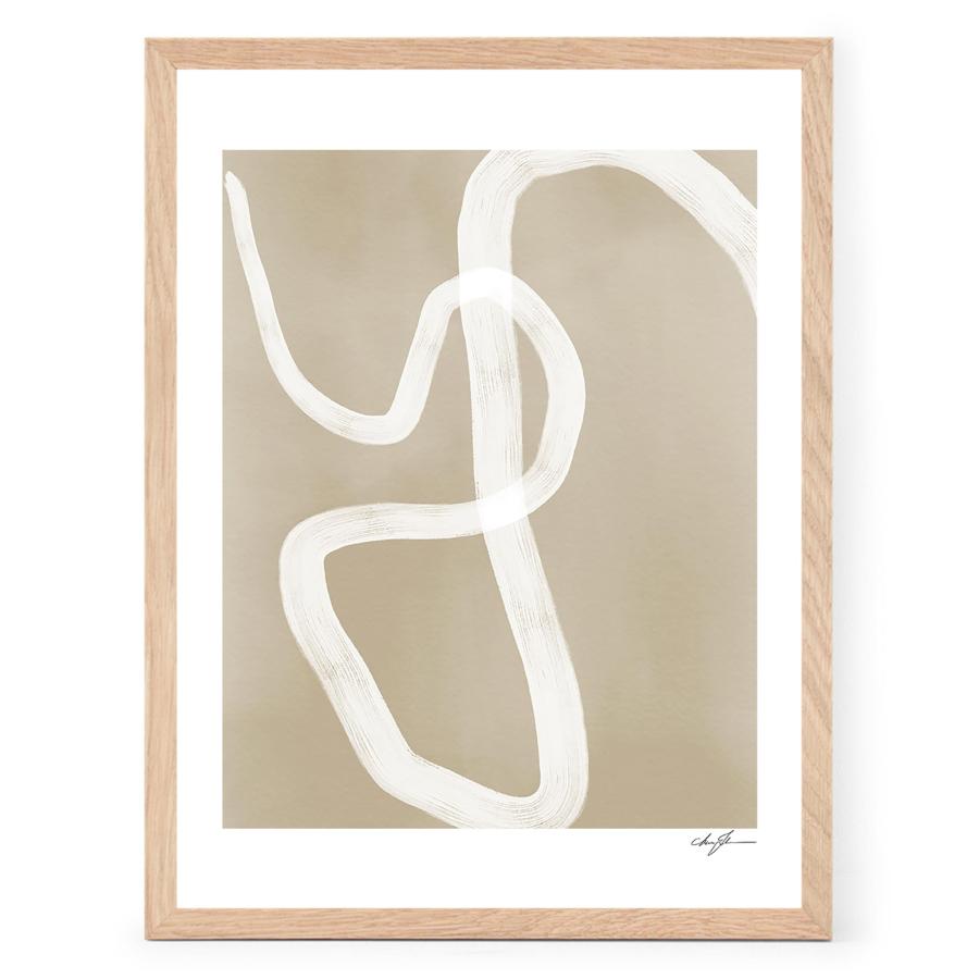 The Poster Club アートポスター 30×40cm One Way ポスタークラブ 北欧