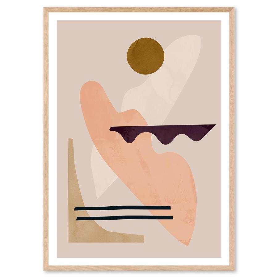The Poster Club アートポスター 50×70cm Mellow ポスタークラブ 北欧