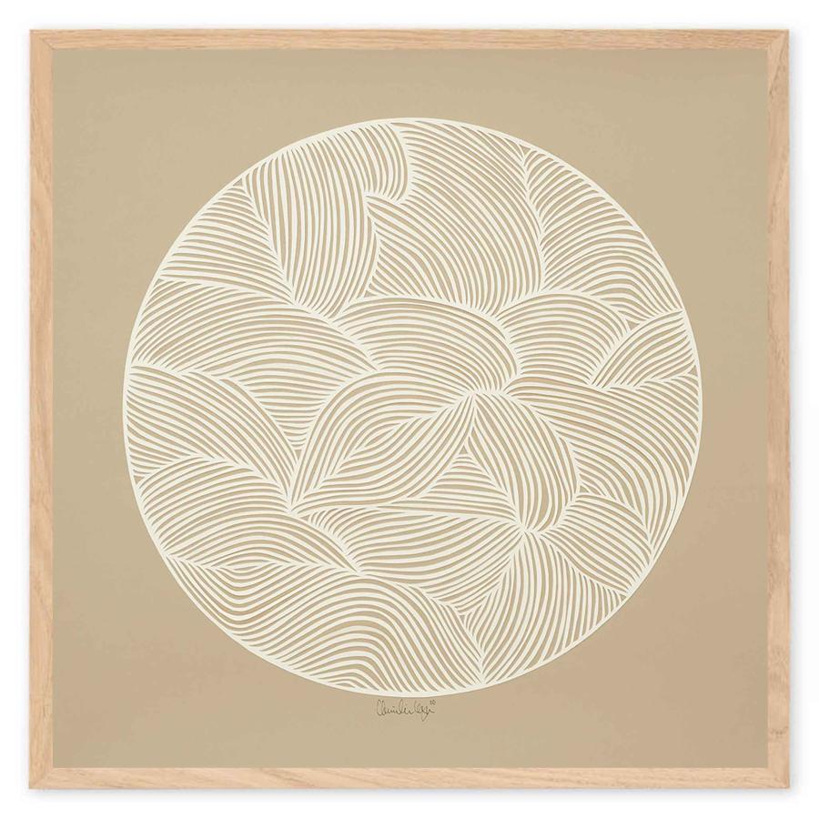 THE POSTER CLUB☆ポスター50x50cm Moon No. 01 The Poster Club アートポスター 50×50cm Moon No. 01 ポスタークラブ