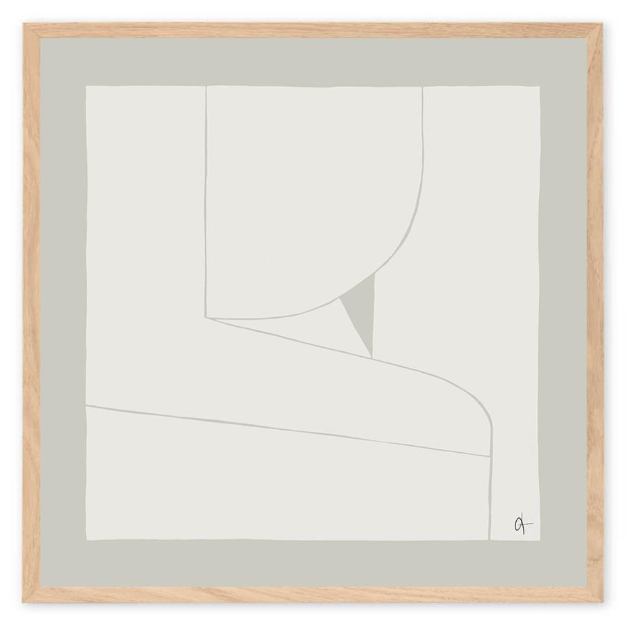 The Poster Club アートポスター 50×50cm 10am ポスタークラブ 北欧