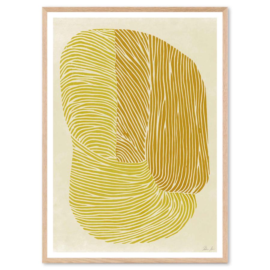The Poster Club アートポスター 50×70cm Yellow Reef ポスタークラブ