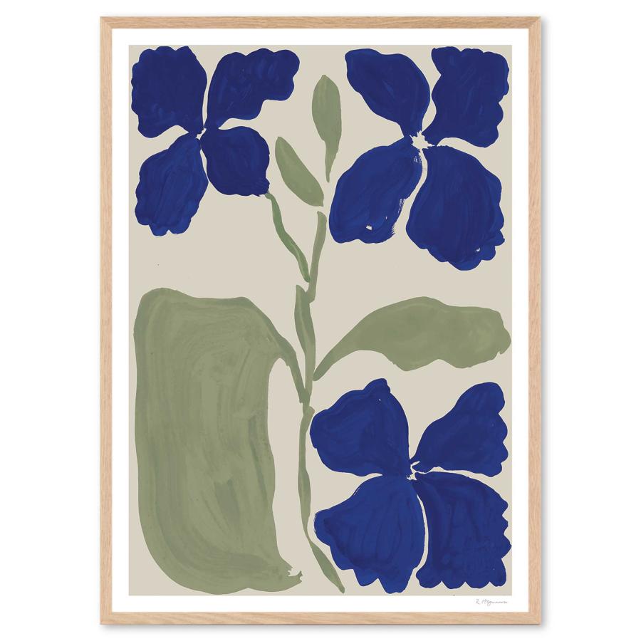 The Poster Club アートポスター 50×70cm Flowers ポスタークラブ 北欧