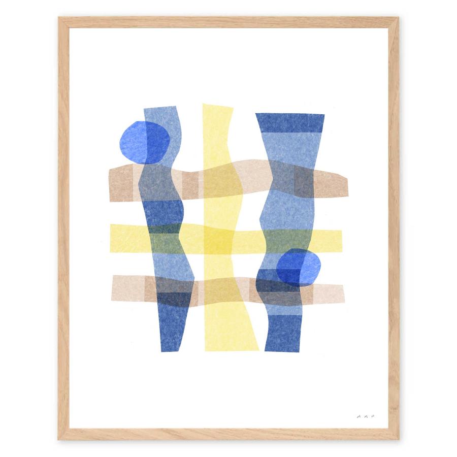 The Poster Club アートポスター 40×50cm Criss Cross ポスタークラブ