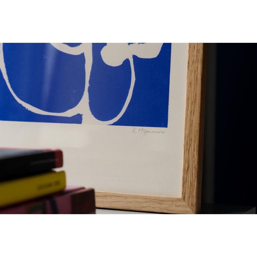 The Poster Club アートポスター 30×40cm Blue Flower ポスター