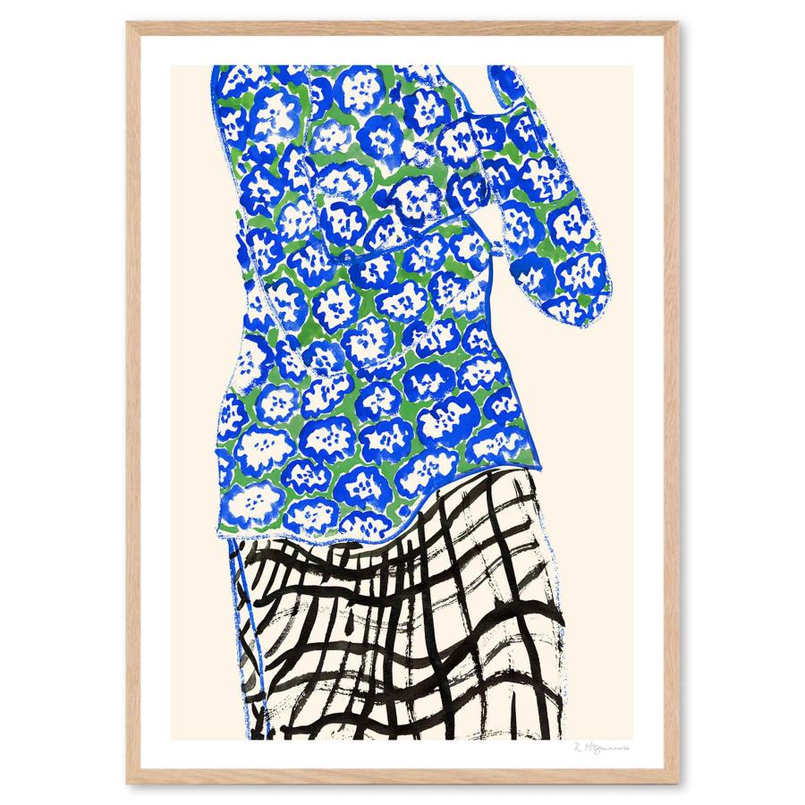 The Poster Club アートポスター 50×70cm Blue and Green ポスター
