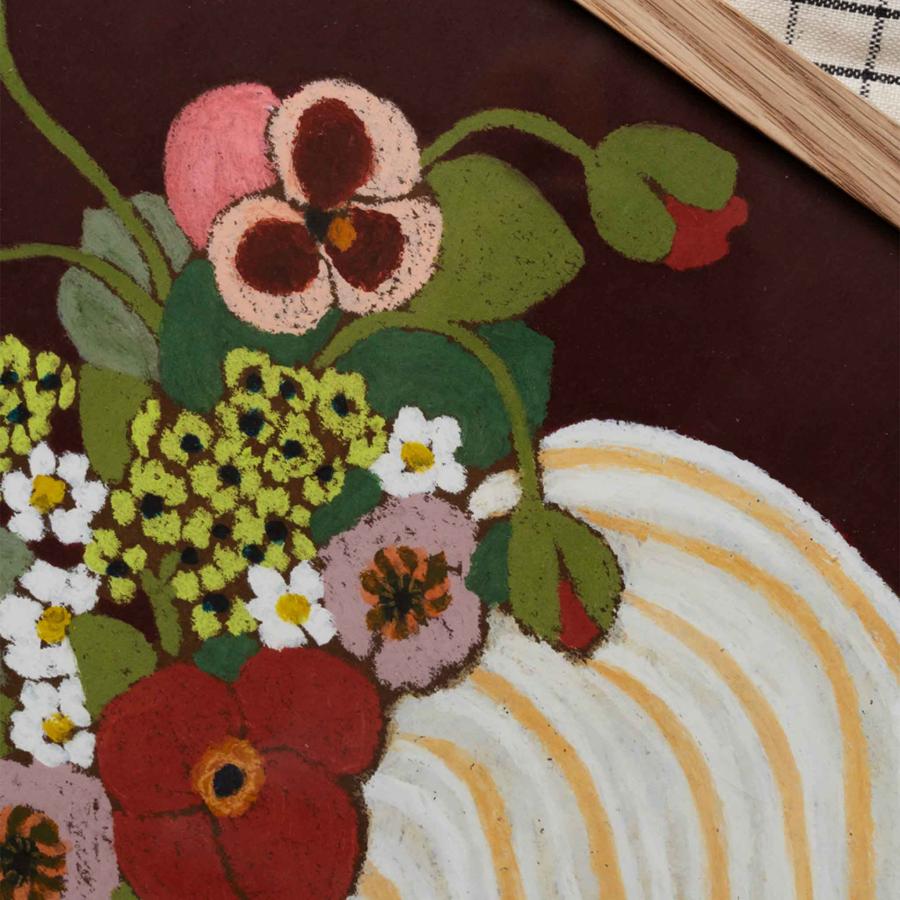 The Poster Club アートポスター 50×70cm Maroon ポスタークラブ 北欧