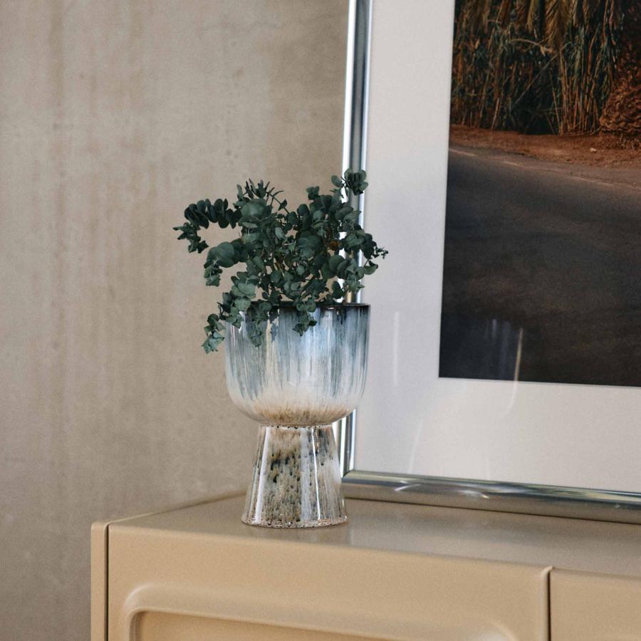 HKliving 鮮やかな色彩のレトロなフラワーポット Retro Flower Pot 高