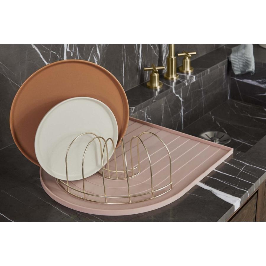 OYOY Living Design 北欧デザインのおしゃれなディッシュトレイとドレイナーのセット/水切りラック■北欧 インテリア モダン デンマー■の画像