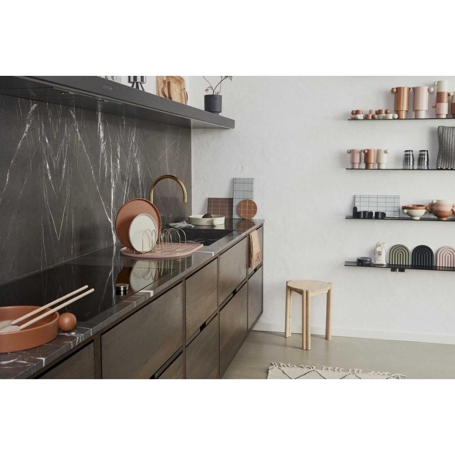 OYOY Living Design 北欧デザインのおしゃれなディッシュトレイとドレイナーのセット/水切りラック■北欧 インテリア モダン デンマー■の画像