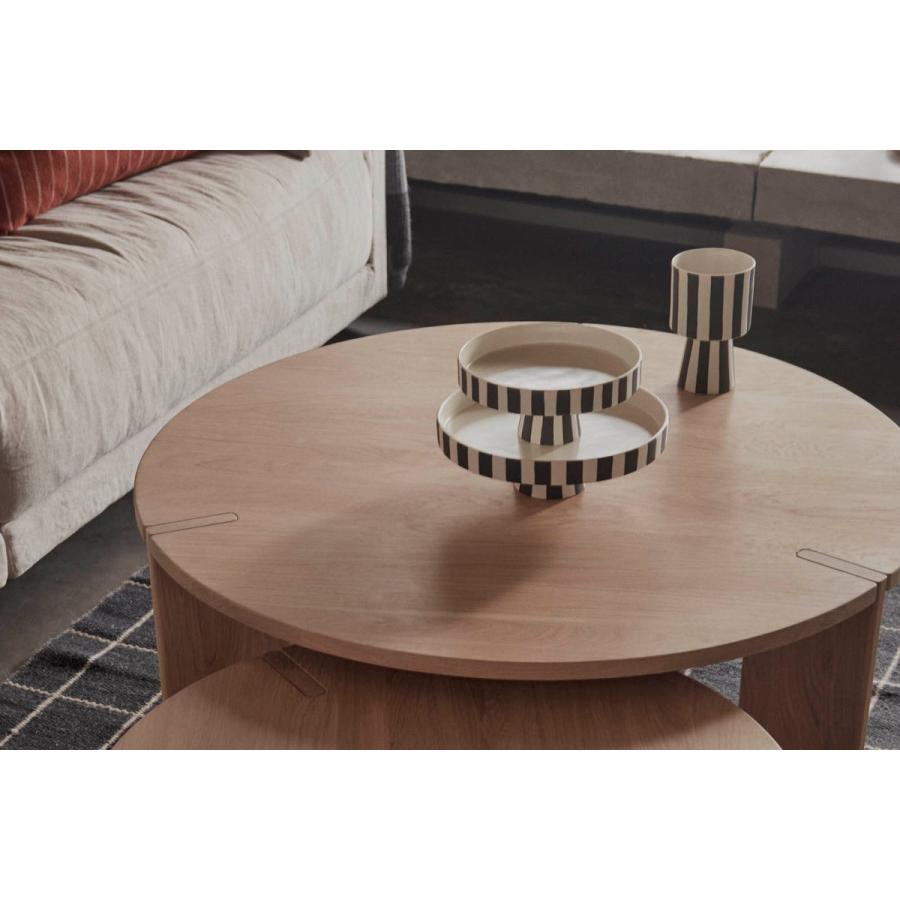 OYOY Living Design モノトーンカラーストライプデザインのフラワーベース/フラワーポット Toppu Sサイズ ホワイト×ブラック|ruskea|02