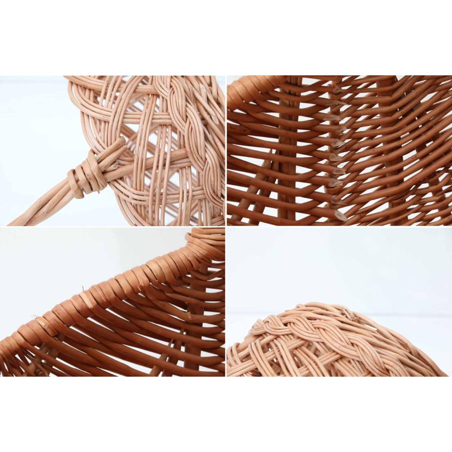 スウェーデン製　ヤナギのバスケット/北欧のかご　オーバル型 スウェーデン製 ヤナギのバスケット/北欧のかご オーバル型 幅44