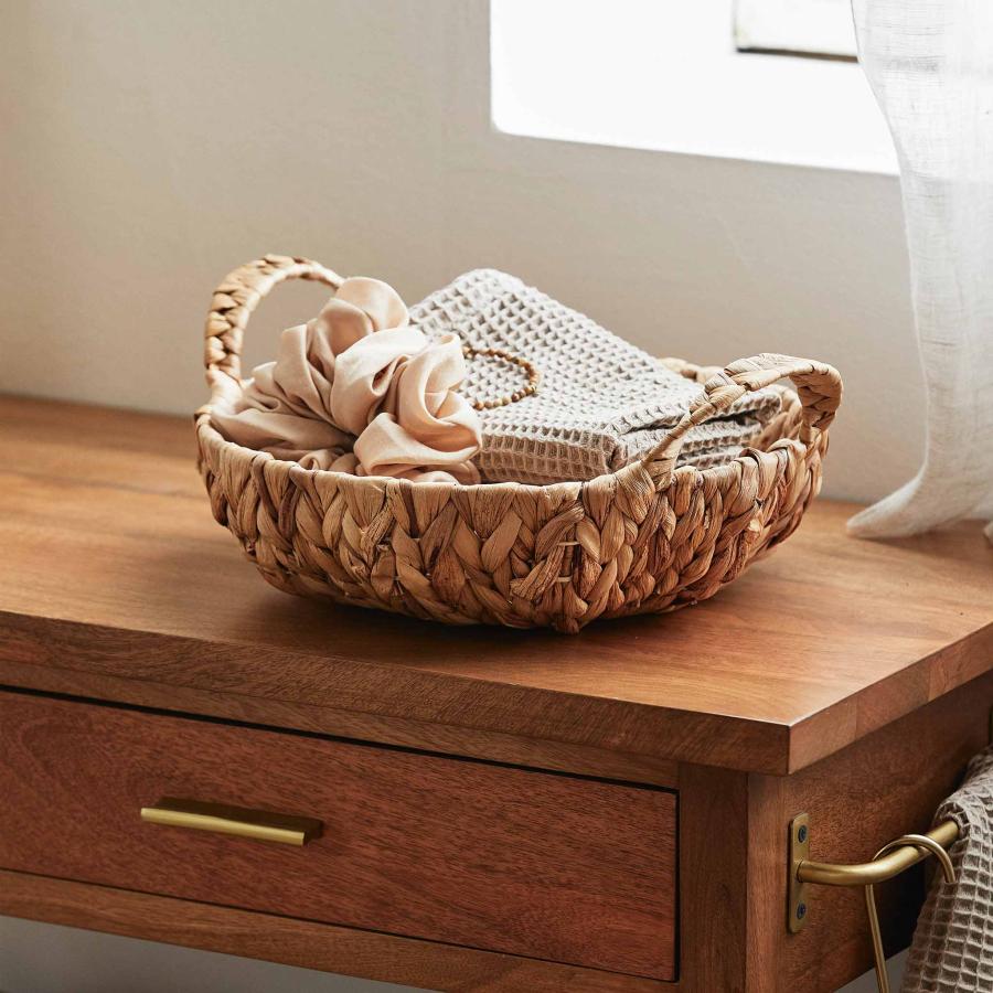 NORDAL ヒヤシンス素材のナチュラルなバスケット KOTOR 北欧雑貨 かご