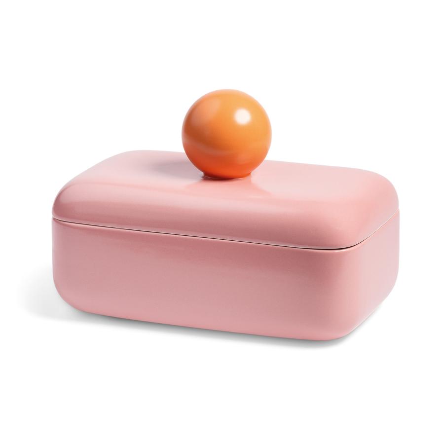 &k Amsterdam アクセサリーケース ピンク ミッドセンチュリー &k