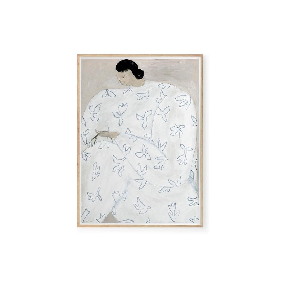 Fine Little Day ファインリトルデイ アートポスター 50×70cm WHITE